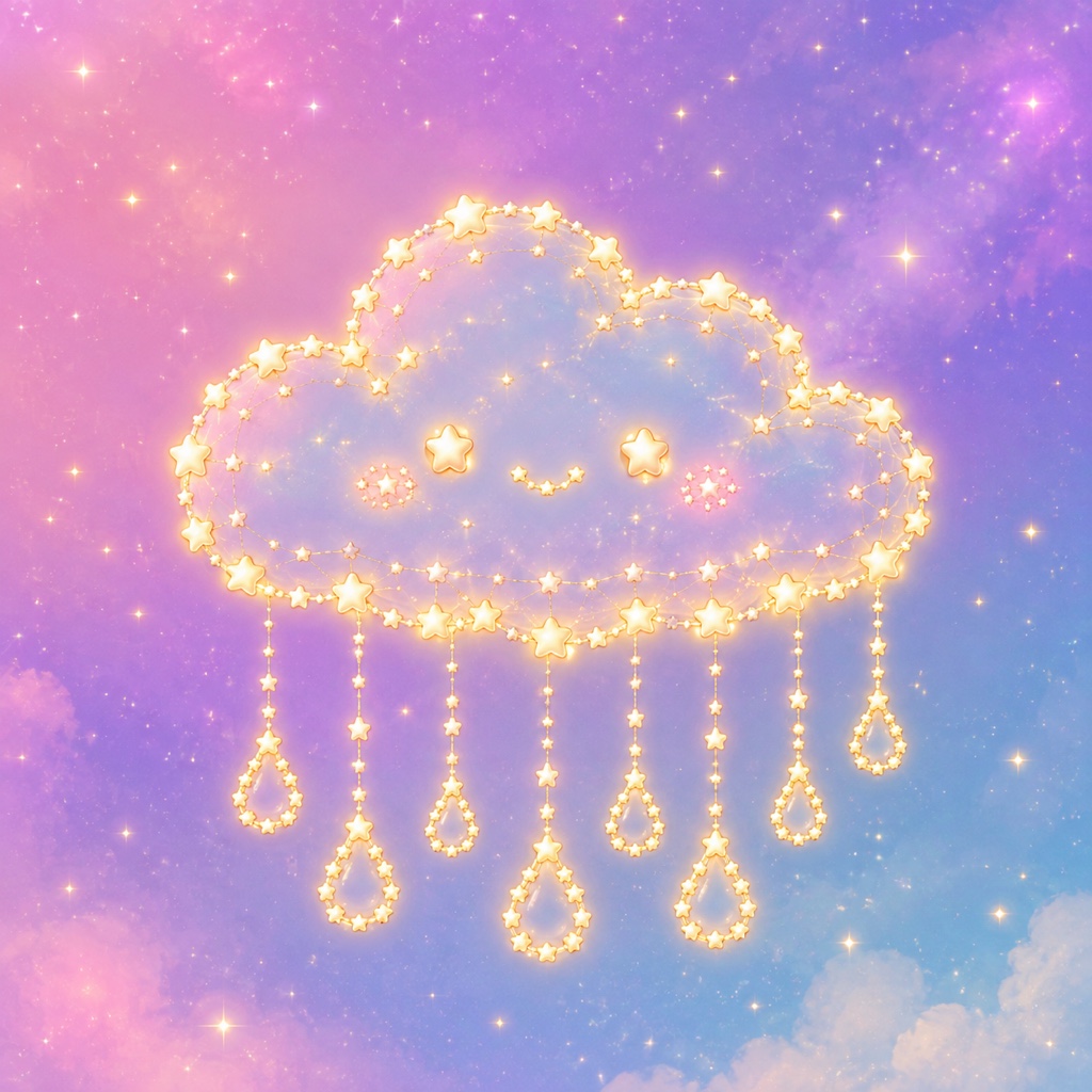 云穗座的星座图