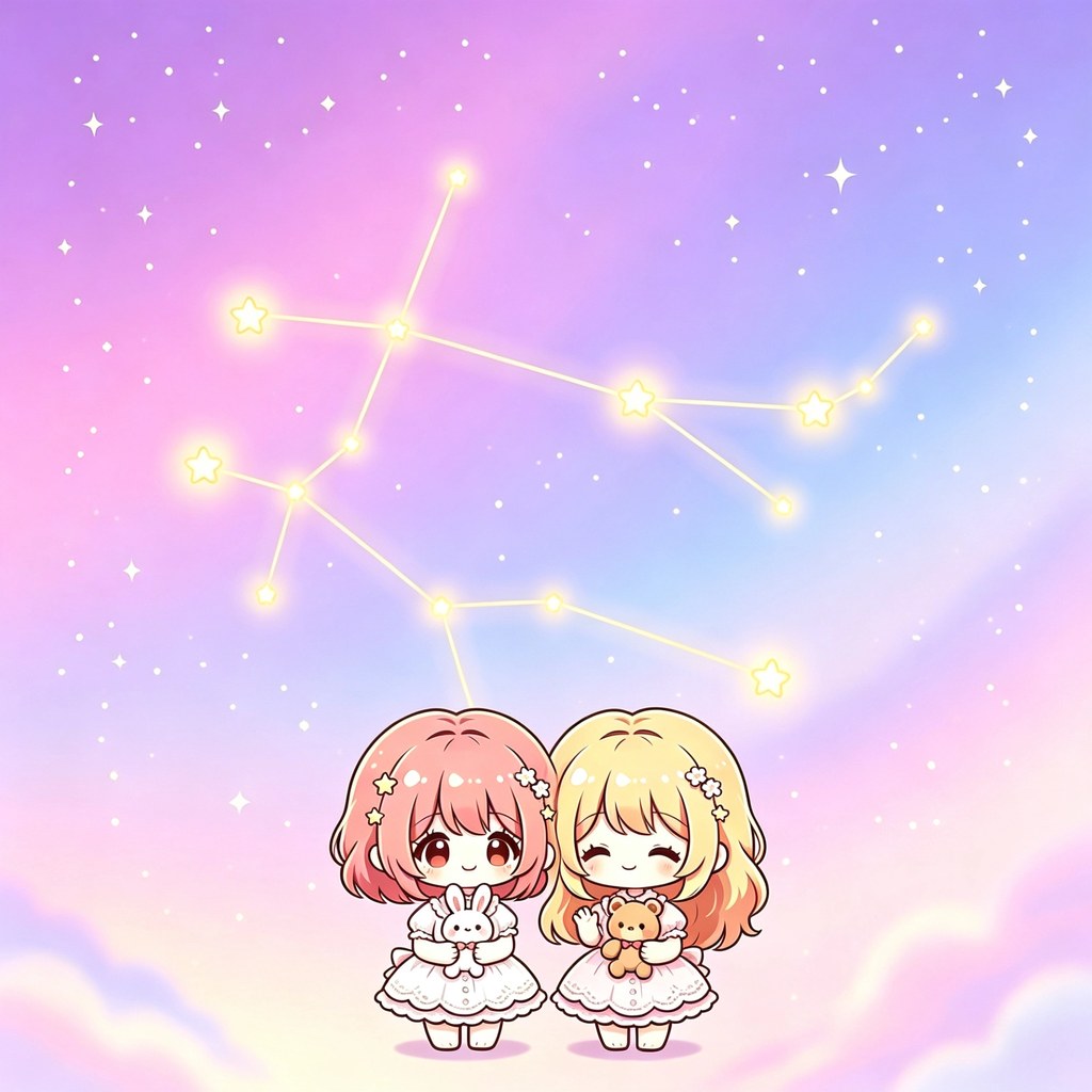 双子座的星座图