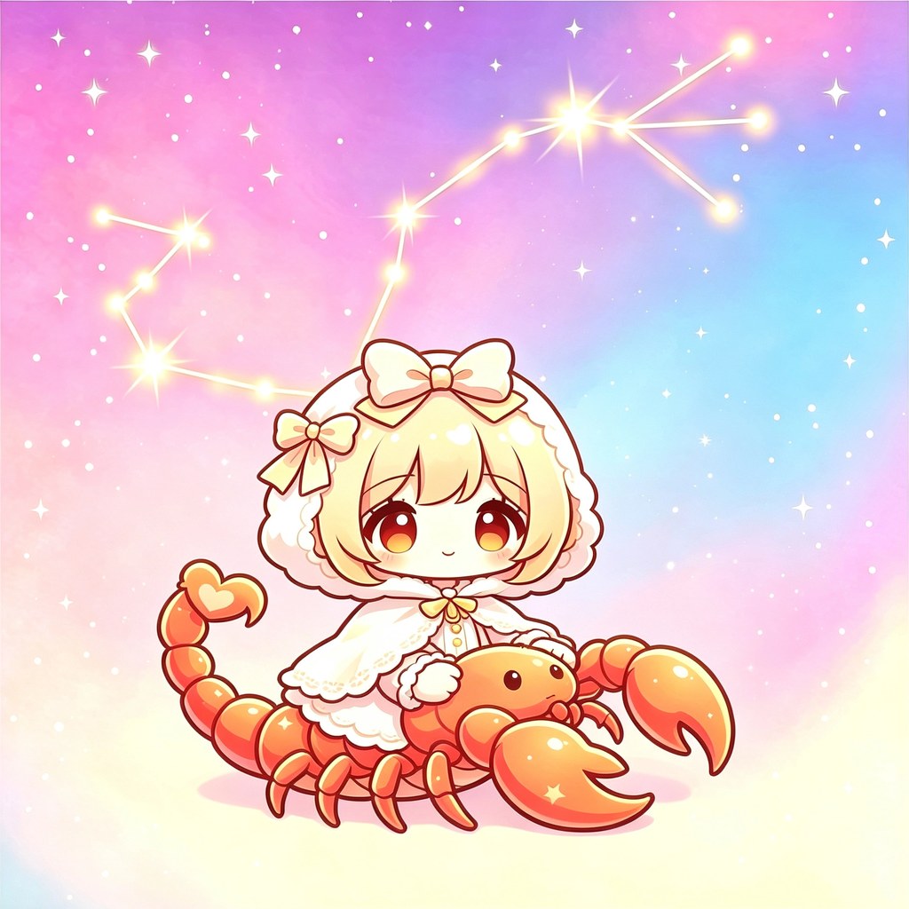 天蝎座的星座图