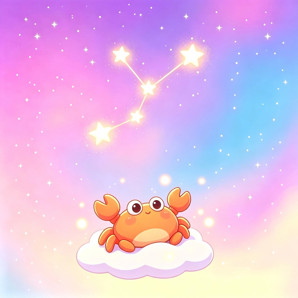 巨蟹座的星座图