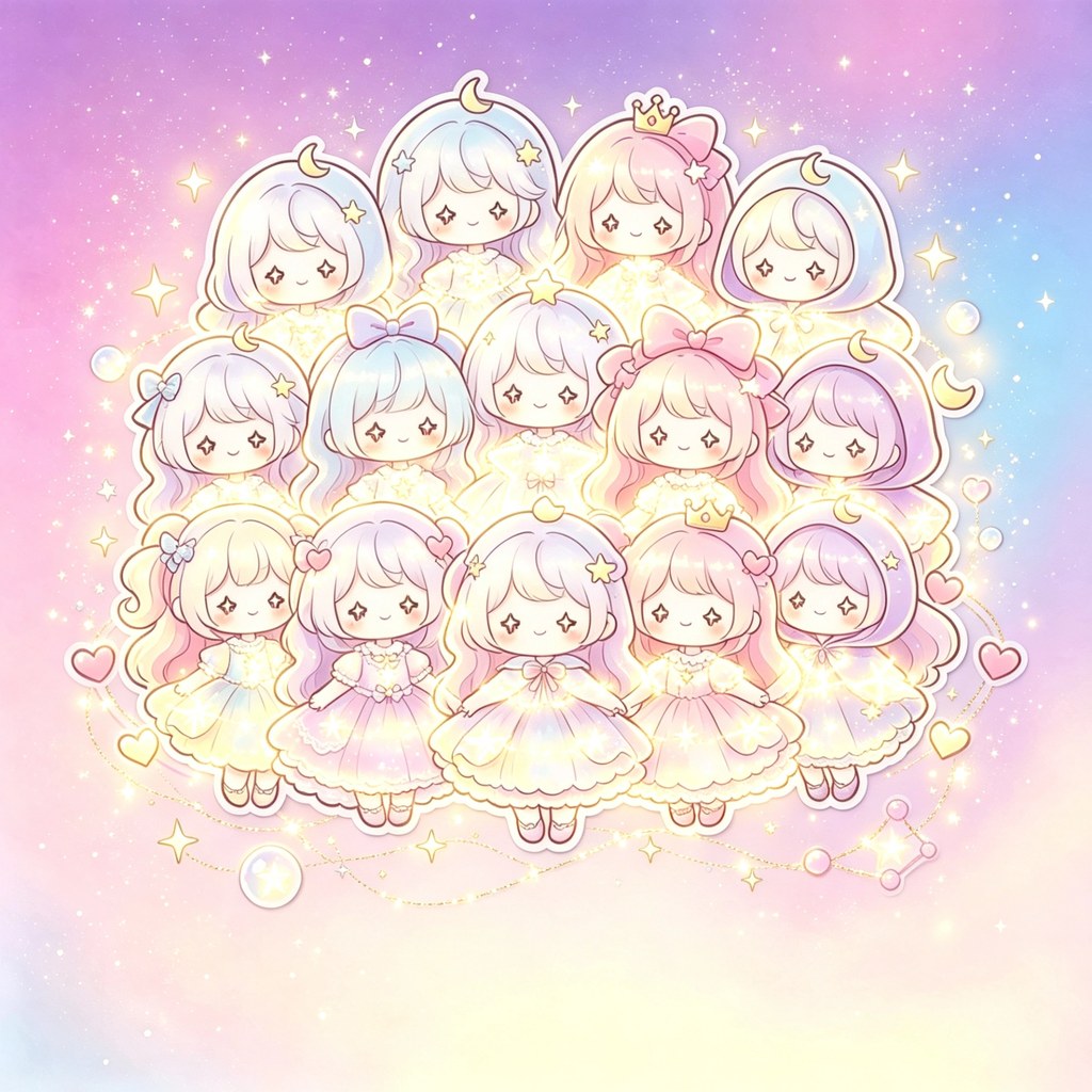 星星姐妹的星座图