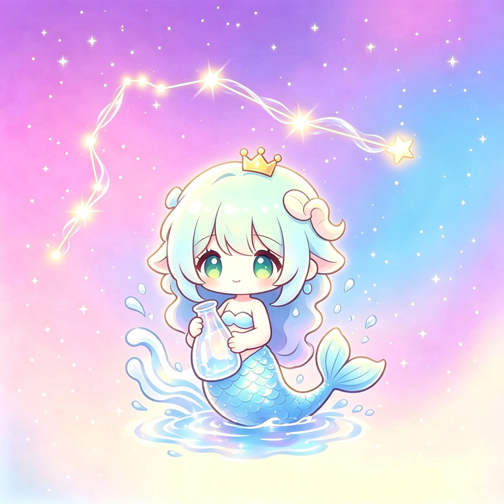 水瓶座的星座图