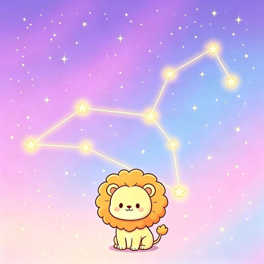 狮子座的星座图
