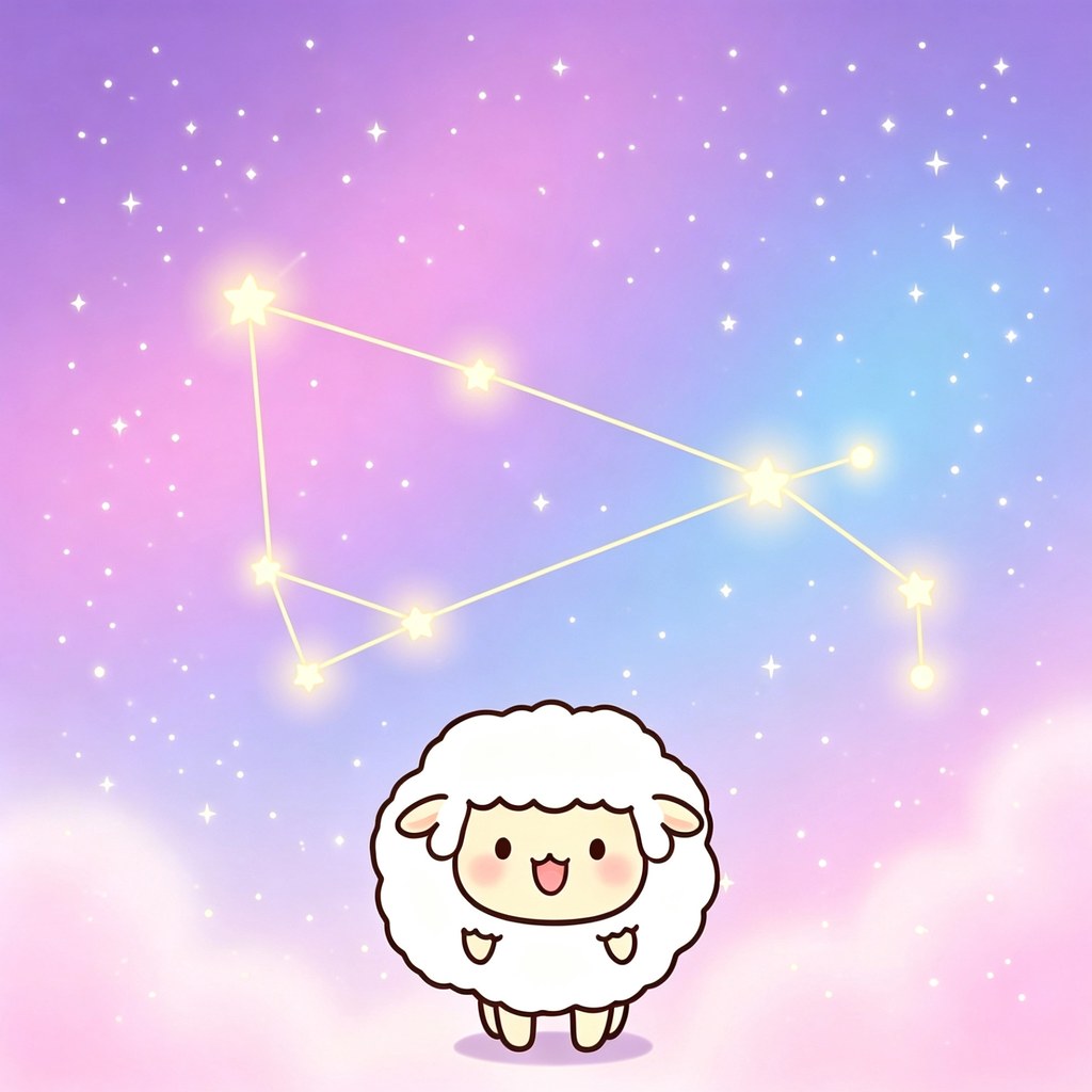 白羊座的星座图