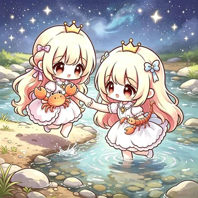 「哇——凉丝丝的!」——手拉手,在星星小溪里踩水花